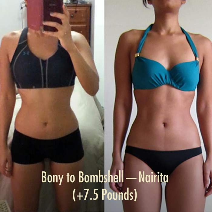 Nairita's Bony to Bombshell Transformation