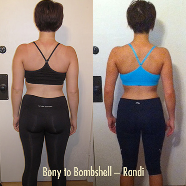 Randi's Bony to Bombshell Transformation