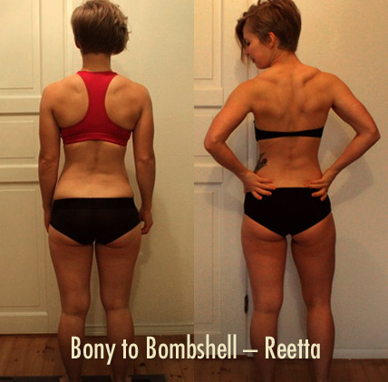 Bony-to-bombshell-Muscle-building-weight-gain-program-for-skinny-women-Reetta-back