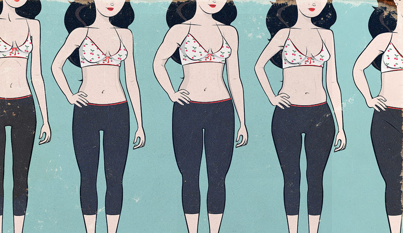 Women now aiming for toned rather than thin as ideal body shape