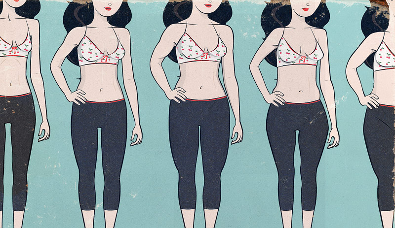 The Great Big Art Reference Blog — 12 Realistic Woman Body Shape Chart by