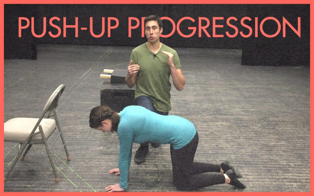 Push-Up Progressions for Women - stack