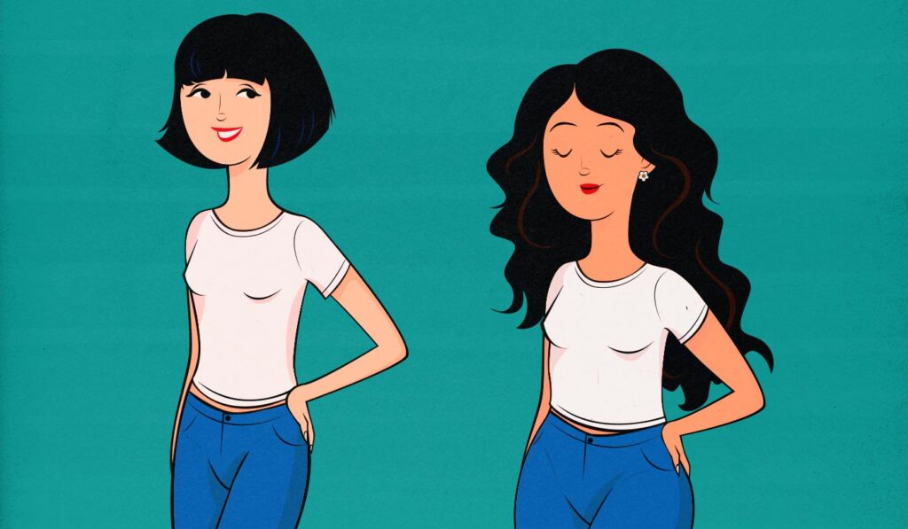 extremely skinny people cartoons