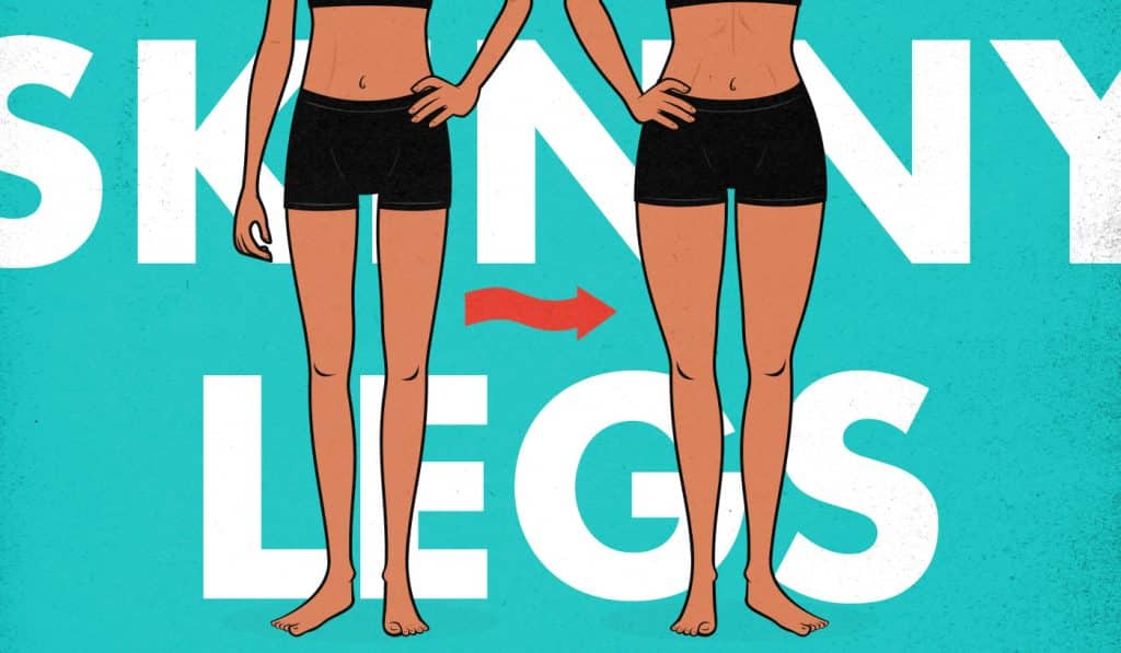 slim down bulky muscular thighs - how to decrease muscle mass