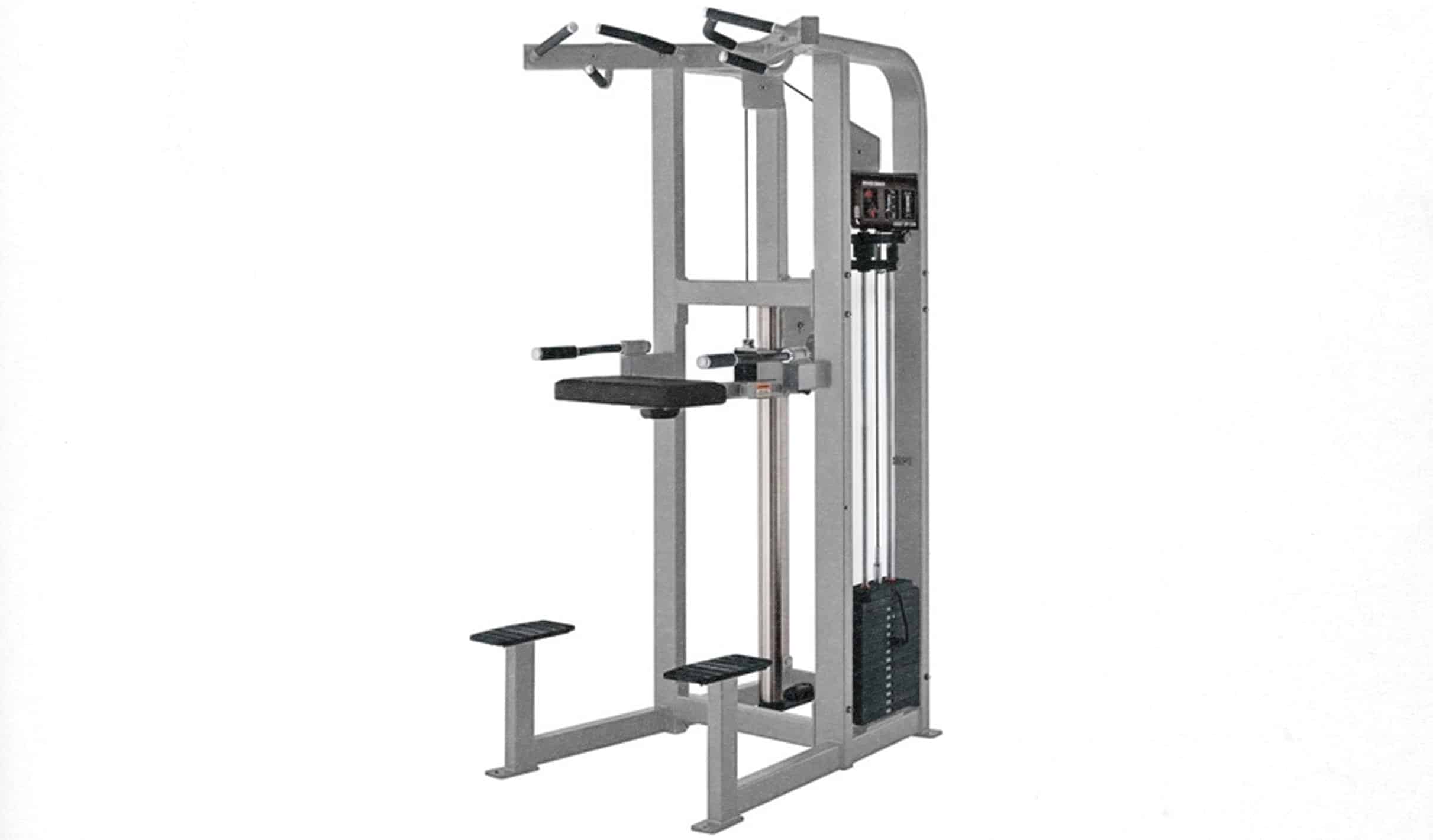Assisted Pull-Up Machine At The Gym