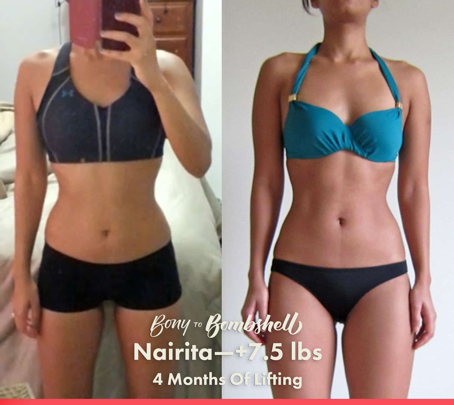 Nairita Bony to Bombshell Muscle Gain Fat Loss Female Lifting Transformation